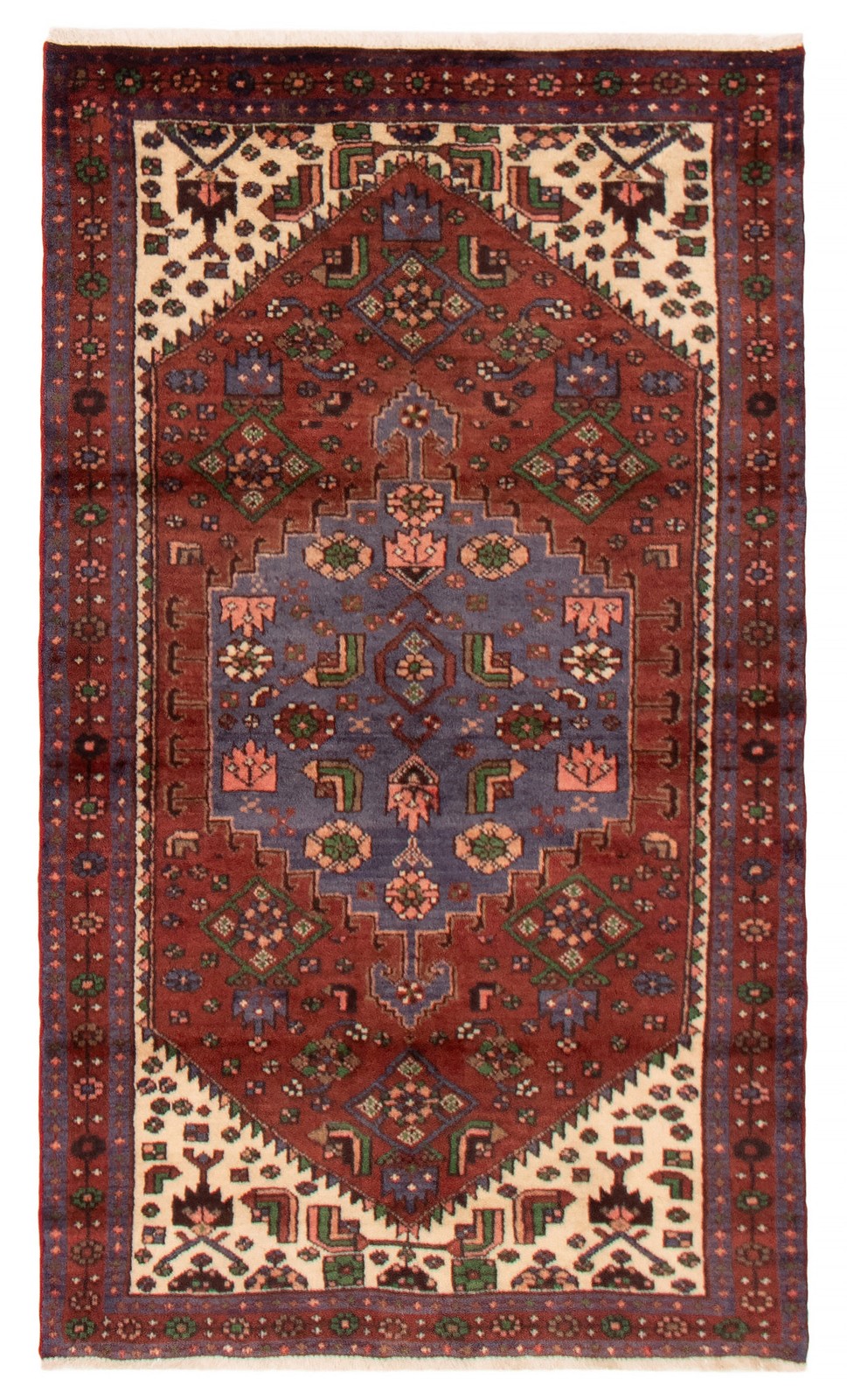 Traditional Vintage Hand-Knotted Area Rug 3\'9\