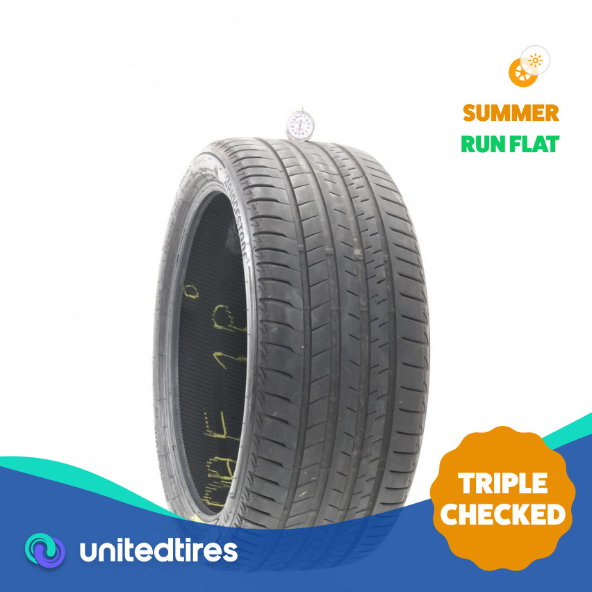 Used 275/35R21 Bridgestone Alenza 001 RFT 103Y - 7/32