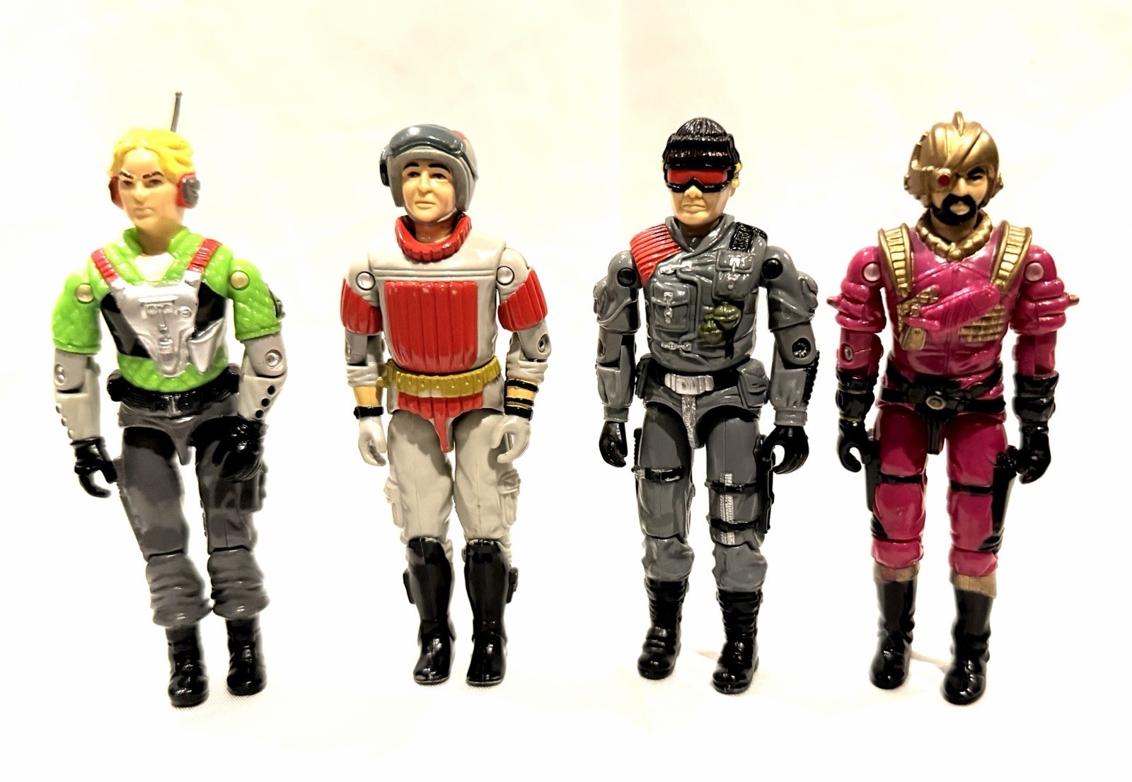 Vintage GI Joe ARAH Action Figure Lot Low Light, Scrap Iron, Mutt, Budo 3.75 in Vintage GI Joe ARAH Action Figure Lot Low Light, Scrap Iron, Mutt, Budo 3.75 in