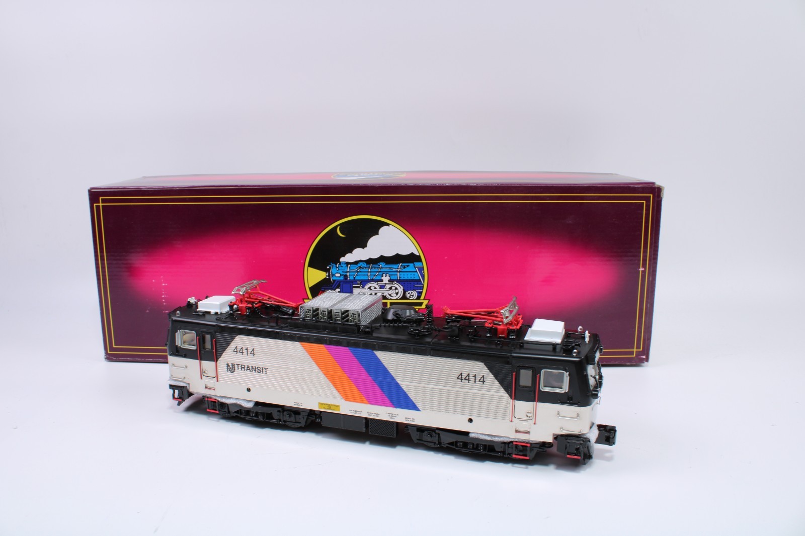 MTH 20-5626-1 O Gauge ALP-44 Electric NJ Transit #4414 Proto-Sound 2.0