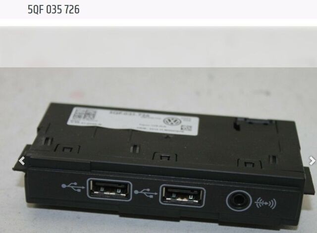 Genuine Volkswagen Infotainment Display Control Module 5QF-035-726