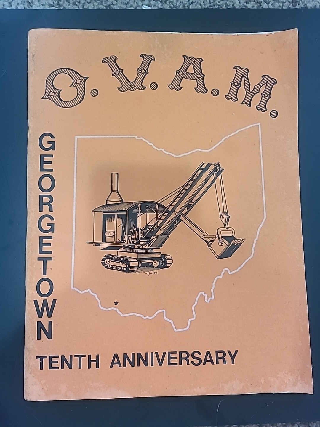 O.V.A.M. Georgetown Ohio Valley Antique Machinery 1980 10th Anniversary PB Rare