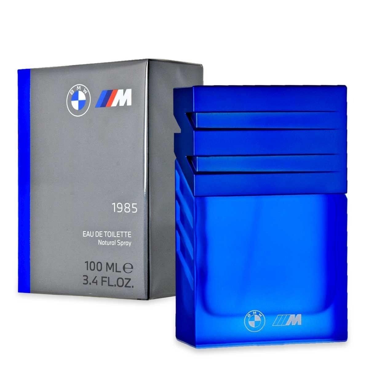 BMW Men\'s M 1985 Dark Blue EDT Spray 3.4 oz Fragrances 679602003902