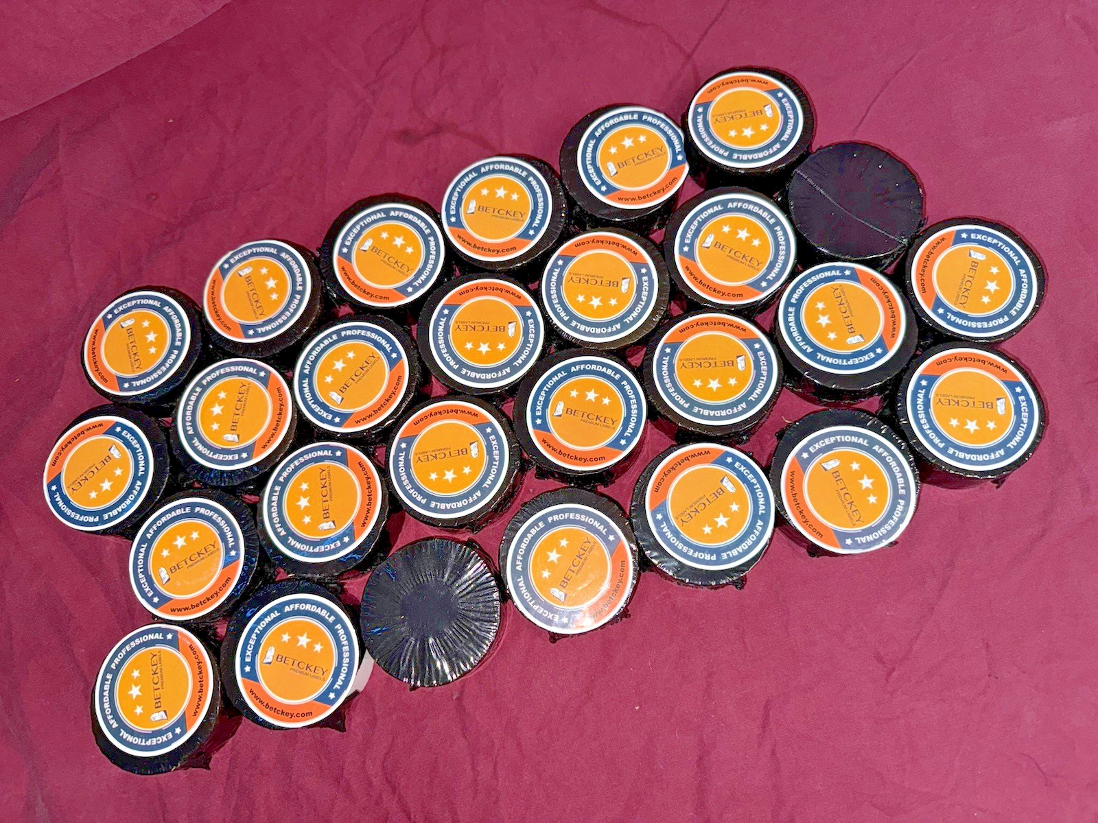 🔥 Lot of 27 Rolls BETCKEY DYMO 30332 1\