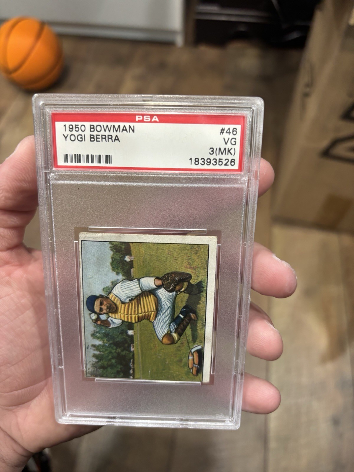1950 Bowman - Yogi Berra Psa 3