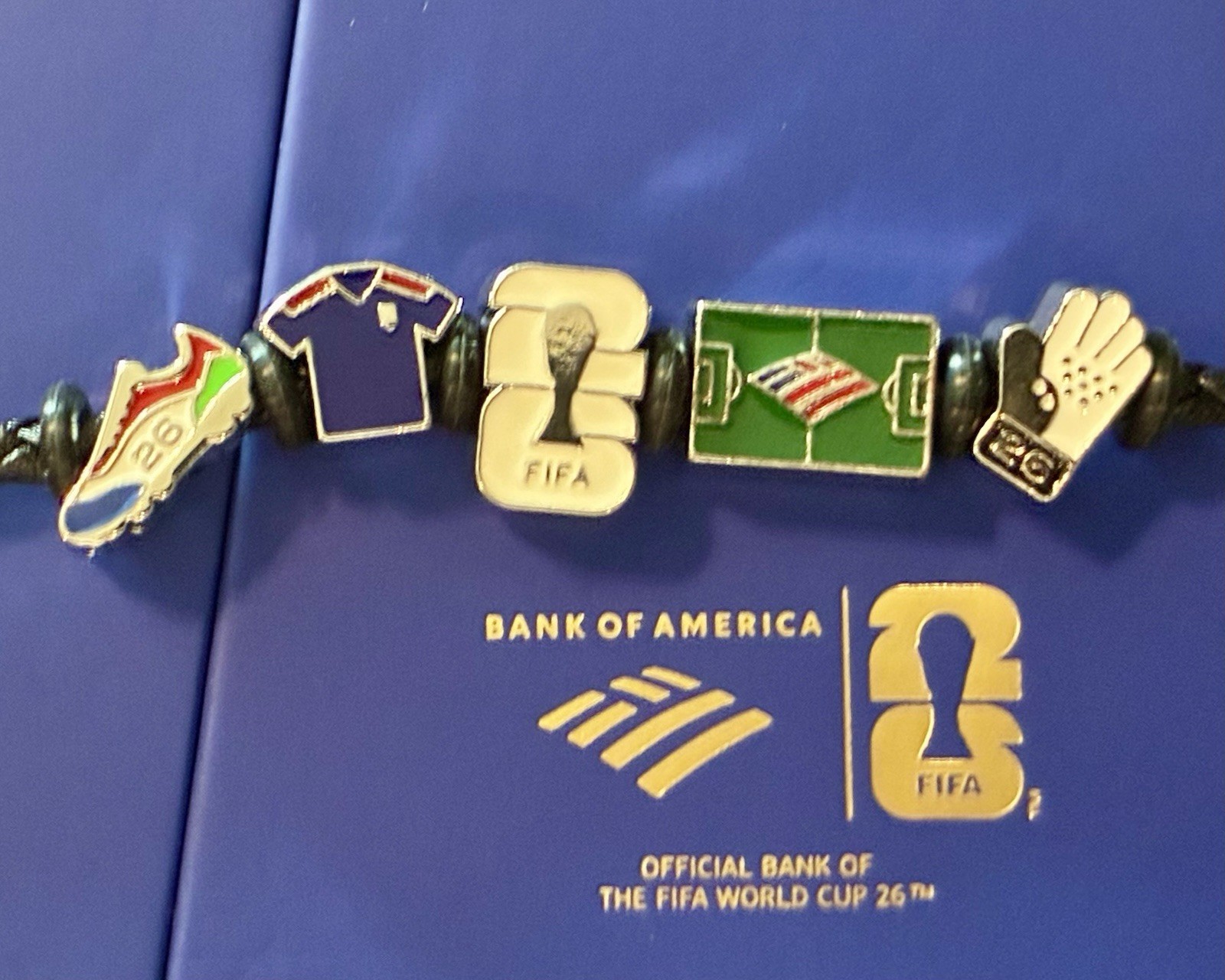 FIFA World Cup B.O.A Executive VIP Jersey Field Rare Fan Fest Exclusive Bracelet