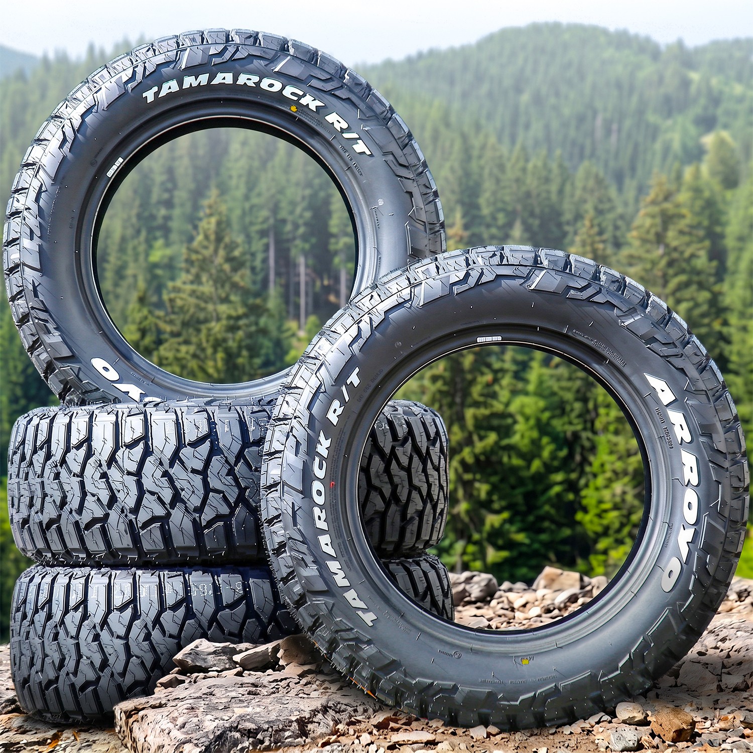 4 Arroyo Tamarock R/T 265/65R17 116T XL Tires UTQG 500AA 4 Arroyo Tamarock R/T 265/65R17 116T XL Tires UTQG 500AA