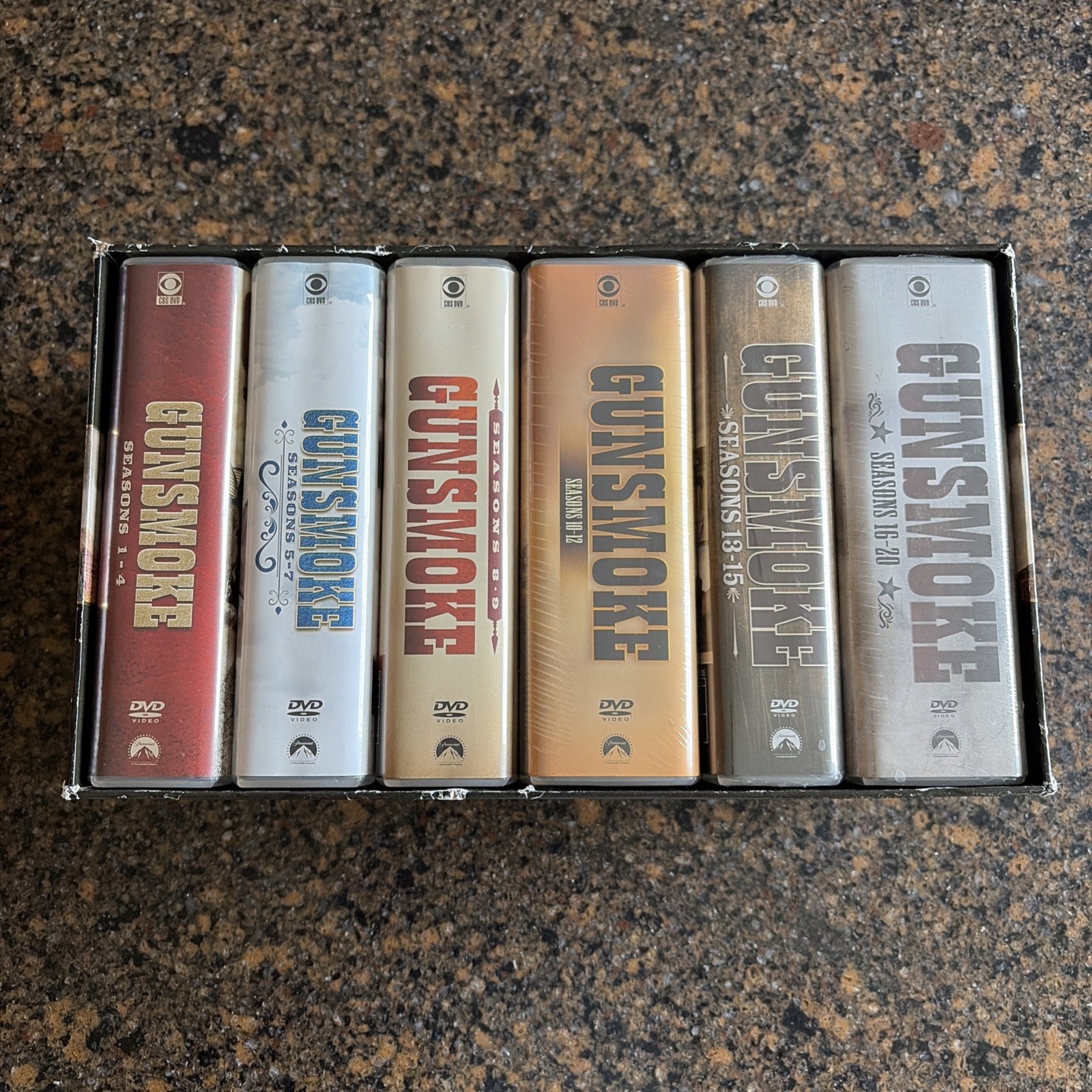 Gunsmoke: the Complete Series DVD (65th Anniversary) Box Set 20 Seasons Gunsmoke: the Complete Series DVD (65th Anniversary) Box Set 20 Seasons