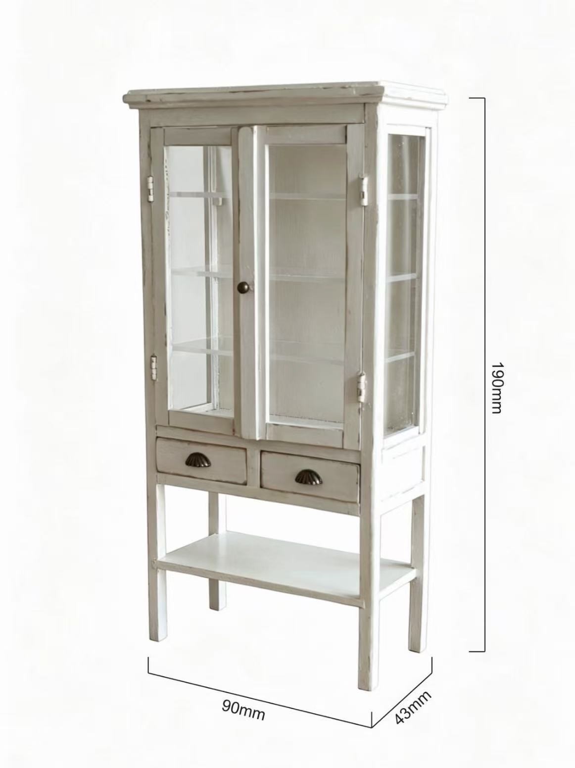 Wine Display Cabinet Miniature 1/6 1/12 Dollhouse Unfinished Castle