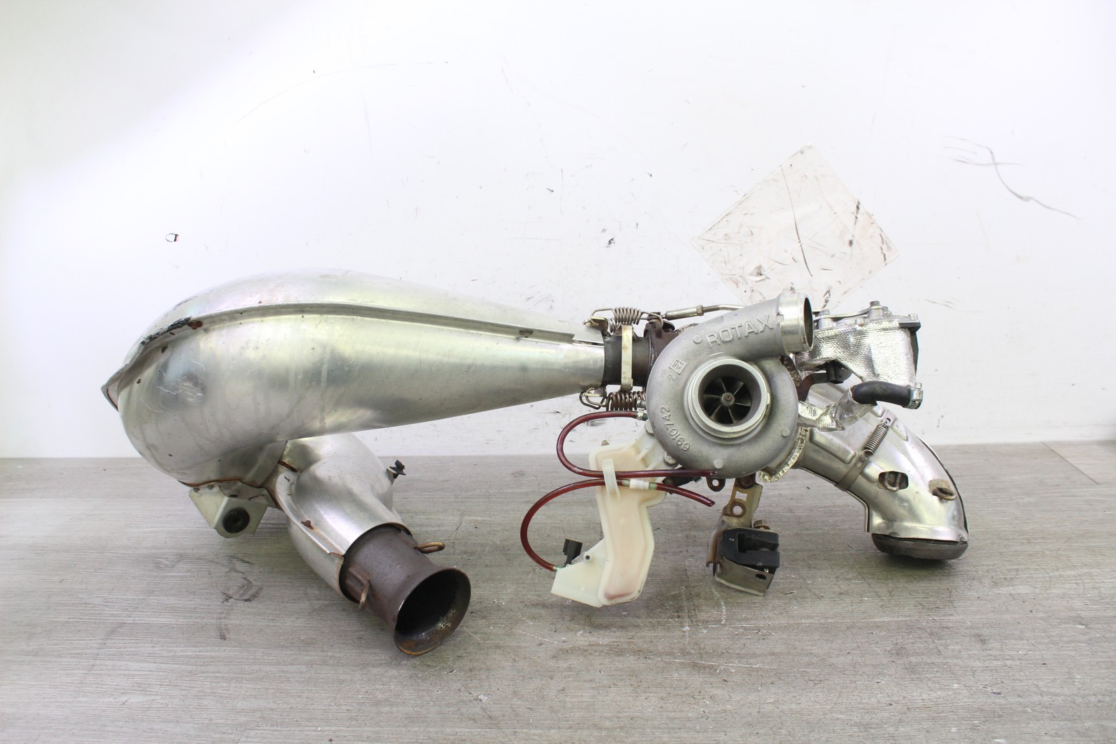 2020 SKI-DOO SUMMIT 850 ETEC TURBO OEM Turbo Assembly with Tuned Pipe 420893735