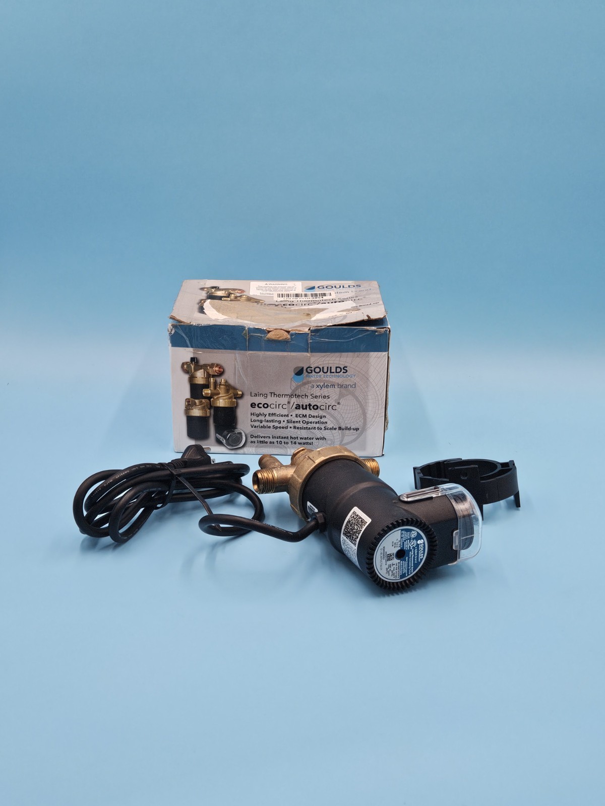 Goulds 60A0G6001 E1-BCAFNCTW-01 Autocirc E1 Series Recirculating Pump -For Parts