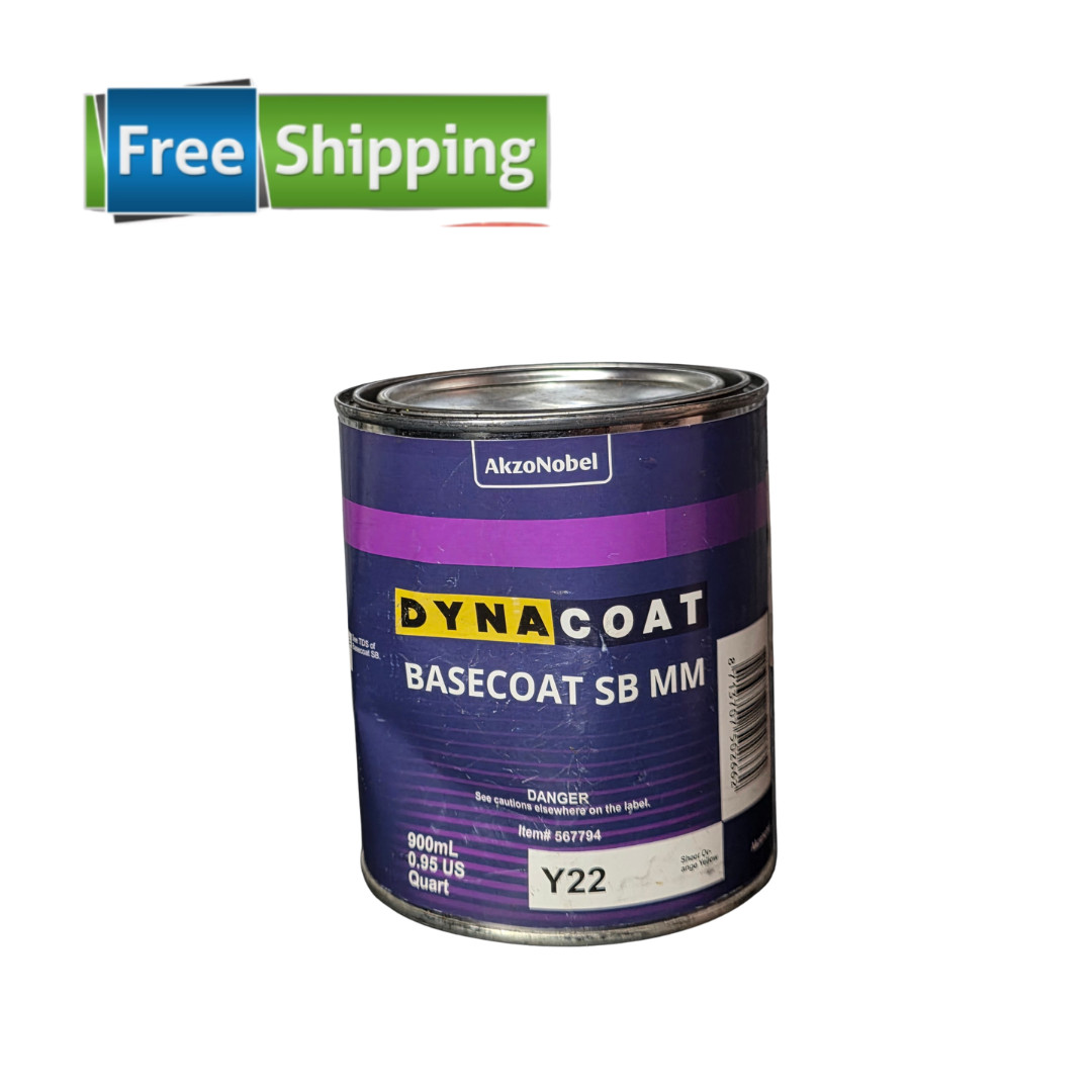 AkzoNobel Dynacoat Basecoat SB MM Y22 Sheer Orange Yellow Toner 900mL Quart
