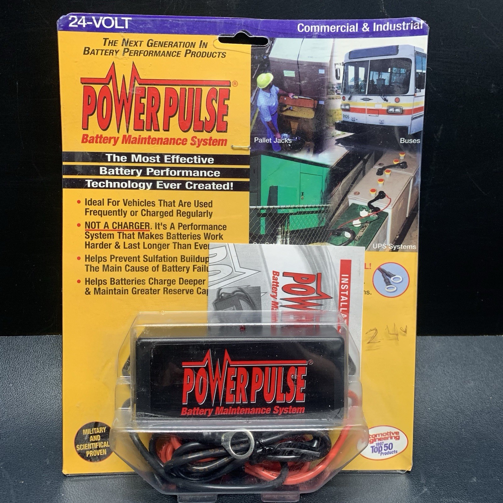 POWERPULSE W/ Lugs Battery Maintenance System 24 Volt Commercial PP-24-L 735X024