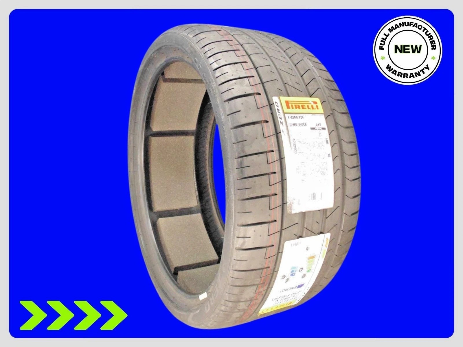 1 Brand New Pirelli P Zero PZ4 MO-S PNCS XL 245/35R21 Tire 96Y Pzero 2453521