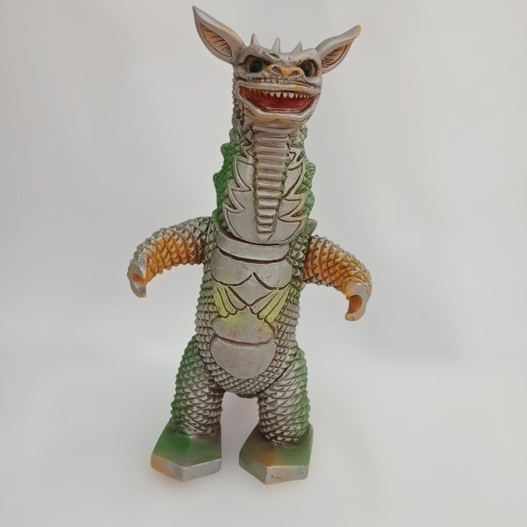 Bullmark Gyango Soft Vinyl Figure Ultraman Kaiju Vintage Japan Sofubi
