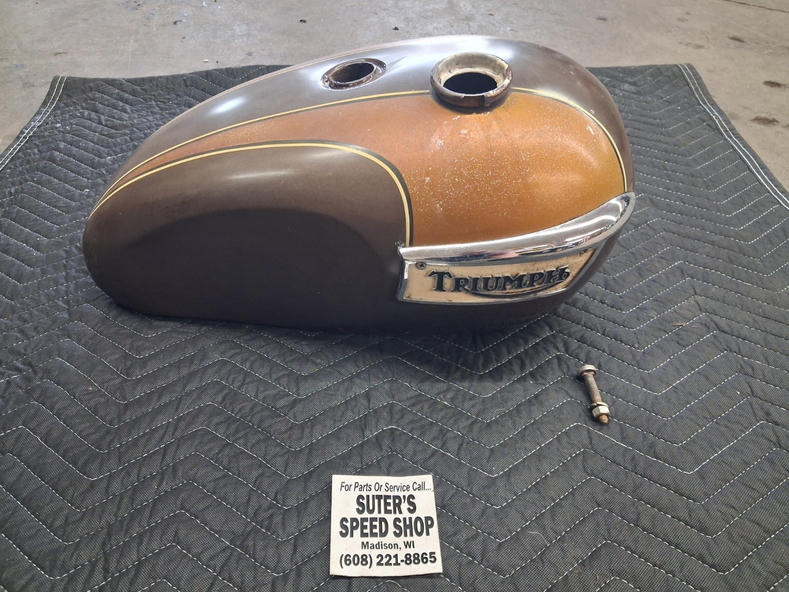1978 Triumph Bonneville 750 Gas Tank Fuel Tank