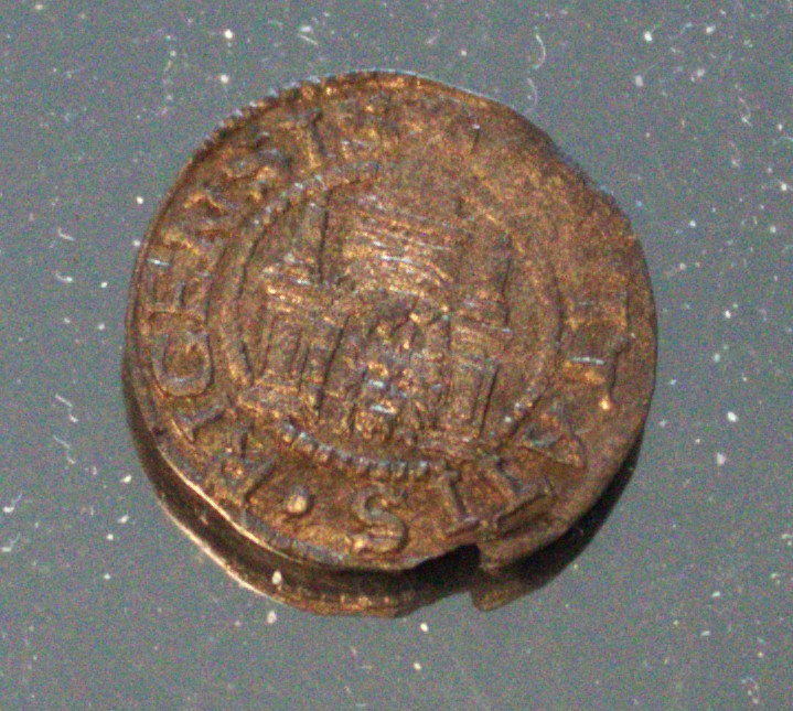 Free City Riga Latvia(Livonian Confederation) Schilling 1570 Livonian War-131