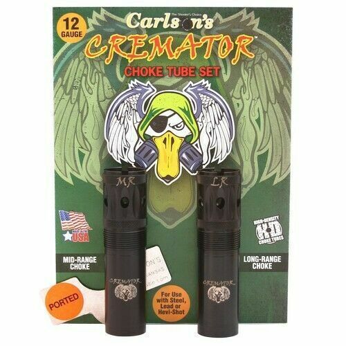 Carlson's Cremator Ported Choke Tube Set Beretta/Benelli Mobil 12ga - 11512 Carlson's Cremator Ported Choke Tube Set Beretta/Benelli Mobil 12ga - 11512