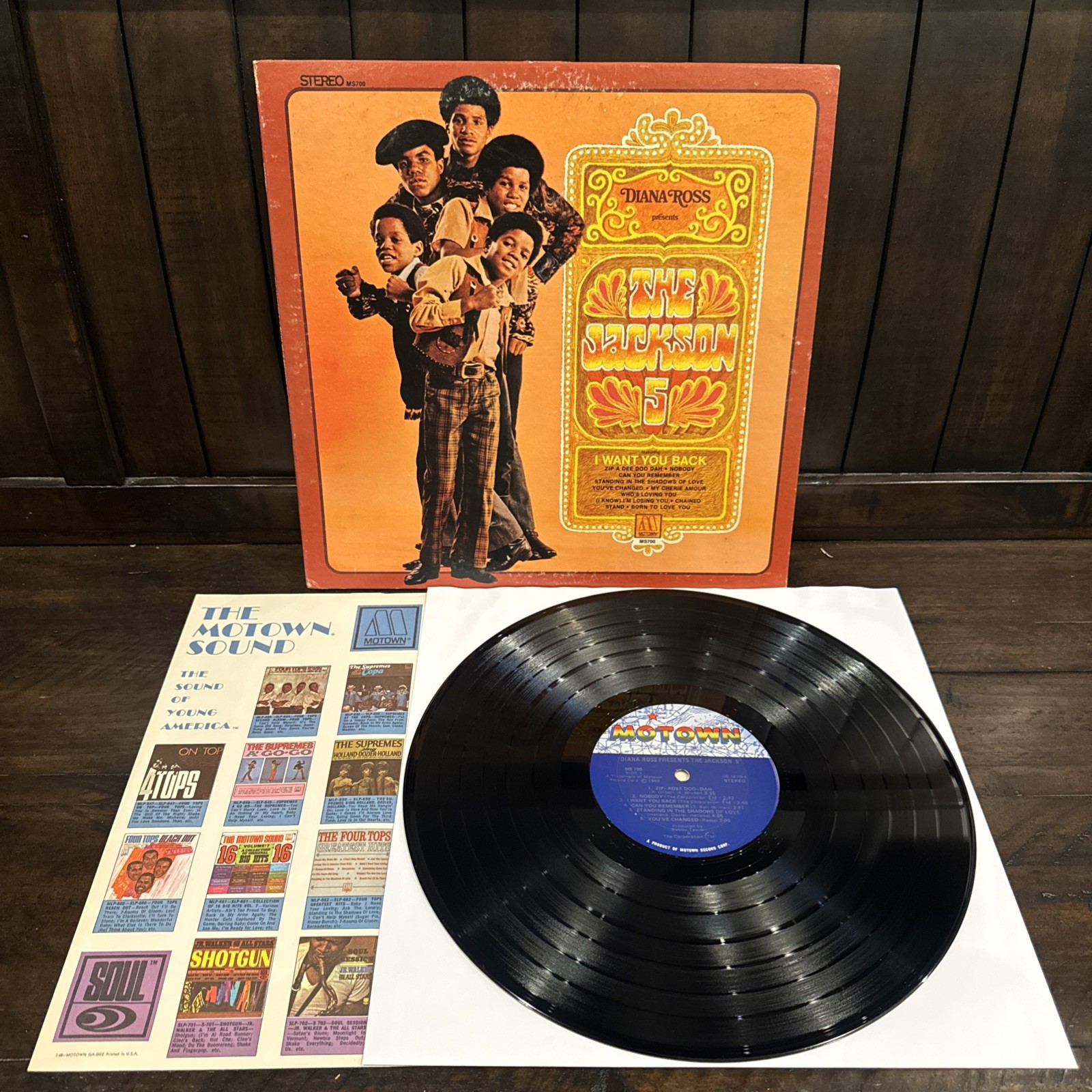 Diana Ross Presents The Jackson 5 Vinyl LP 12