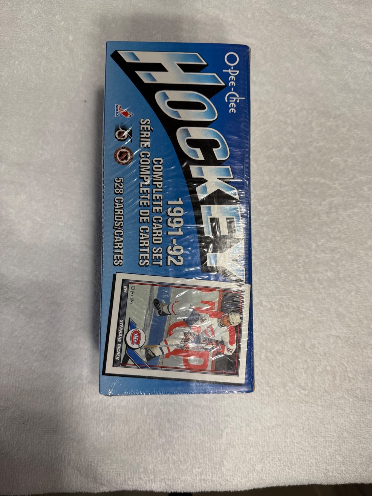 1991-92 O-PEE-CHEE Hockey Complete Set - 528 Cards FACTORY SEALED 1991-92 O-PEE-CHEE Hockey Complete Set - 528 Cards FACTORY SEALED