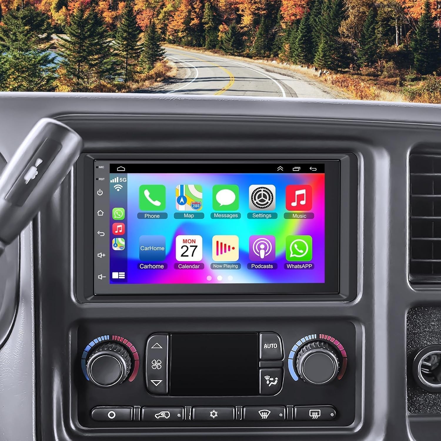 For Chevrolet Avalanche 2003-2006 Android 13 CarPlay Car Radio GPS Stereo Navi