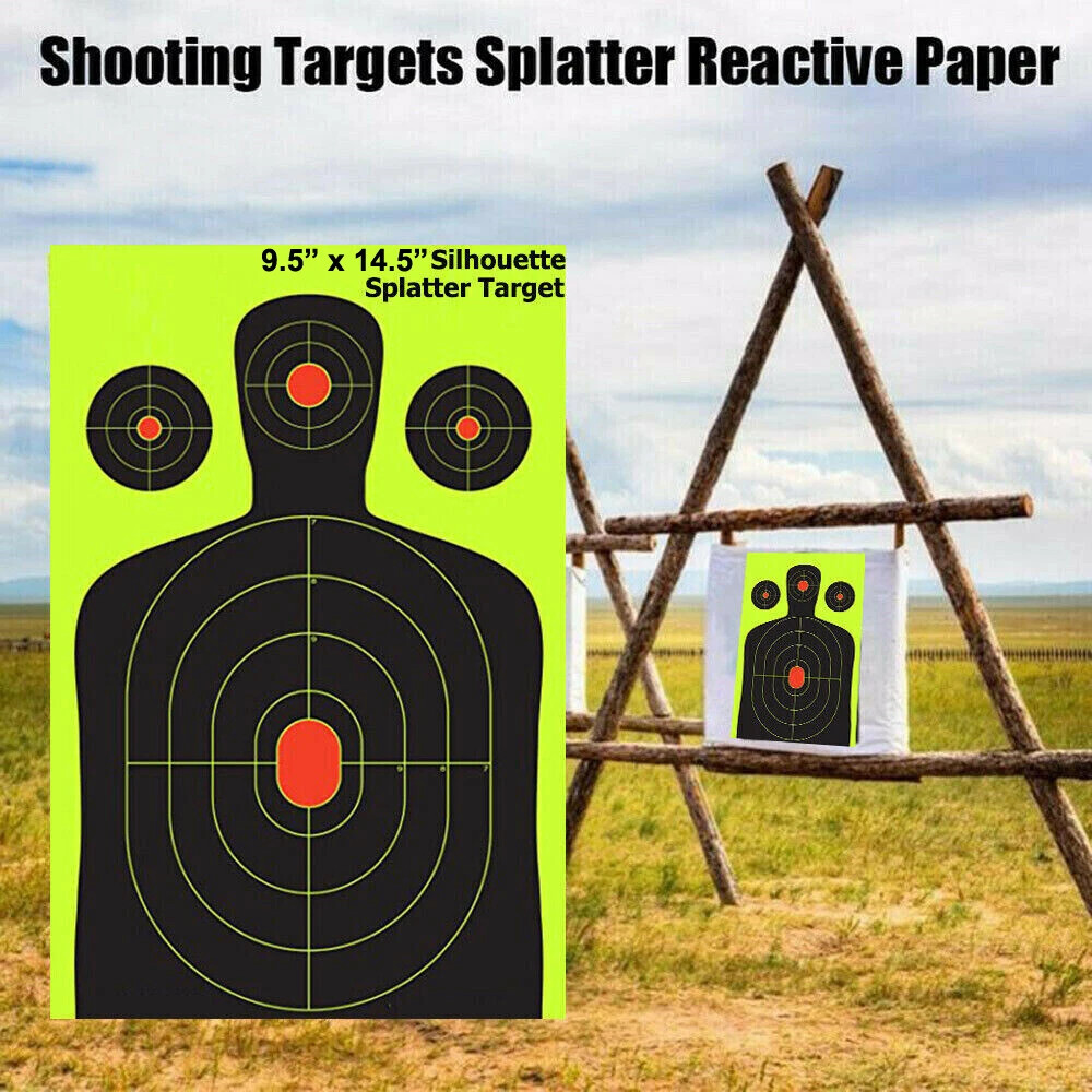 Reactive Splatter Shooting Targets Burst Instant Feedback Self-Adhesive Range Reactive Splatter Shooting Targets Burst Instant Feedback Self-Adhesive Range