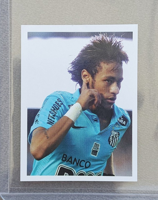 RARE 2012 Neymar Jr. ROOKIE Panini Santos 100 anos  #217 original sticker