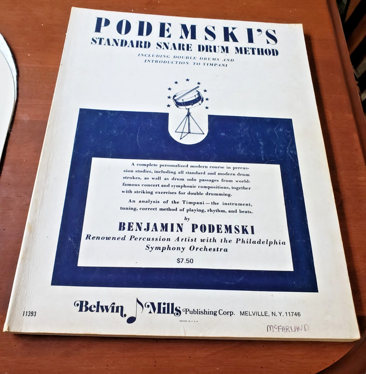 Podemski\'s Standard Snare Drum Method: Including Double Drums and Introdu - GOOD Podemski\'s Standard Snare Drum Method: Including Double Drums and Introdu - GOOD
