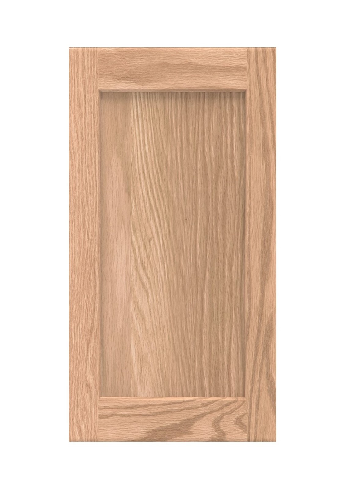 Unfinished Kitchen Cabinet Door Replacement Solid Oak Shaker Style