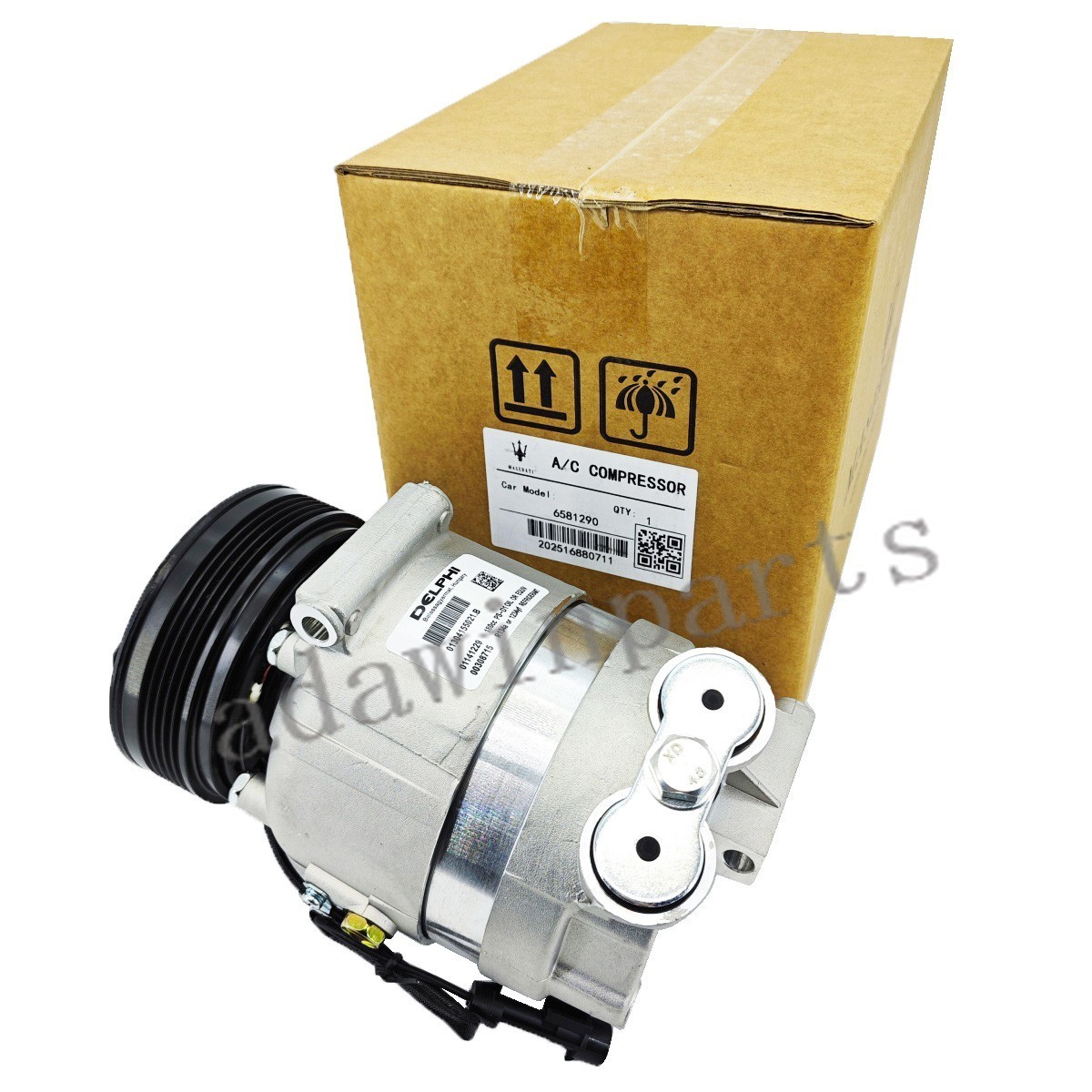 AC Compressor 6581290 For 2000-05 Ferrari 360 3.6L 2014 Maserati Quattroporte