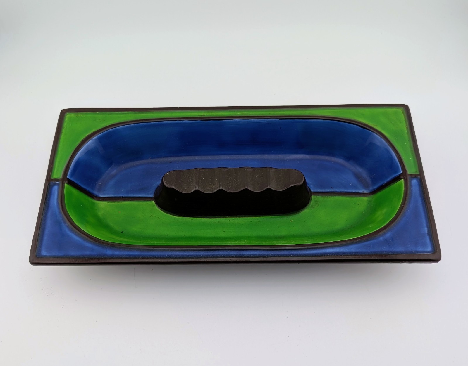 Vintage 1960s Royal Haeger Ben Seibel J8 Ceramic Ashtray Mid Century Modern 