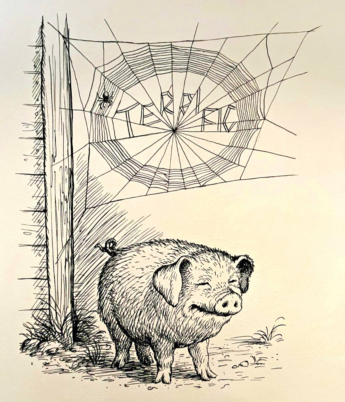 Garth Williams\' CHARLOTTE\'S WEB \'TERRIFIC\' Limited Edition Print