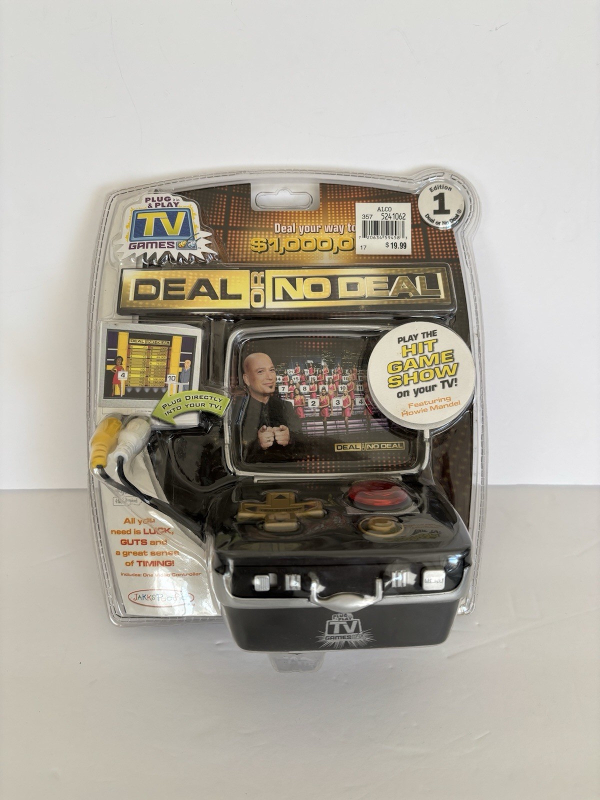 Jakks Pacific Deal or No Deal Plug & Play TV - Factory Sealed New