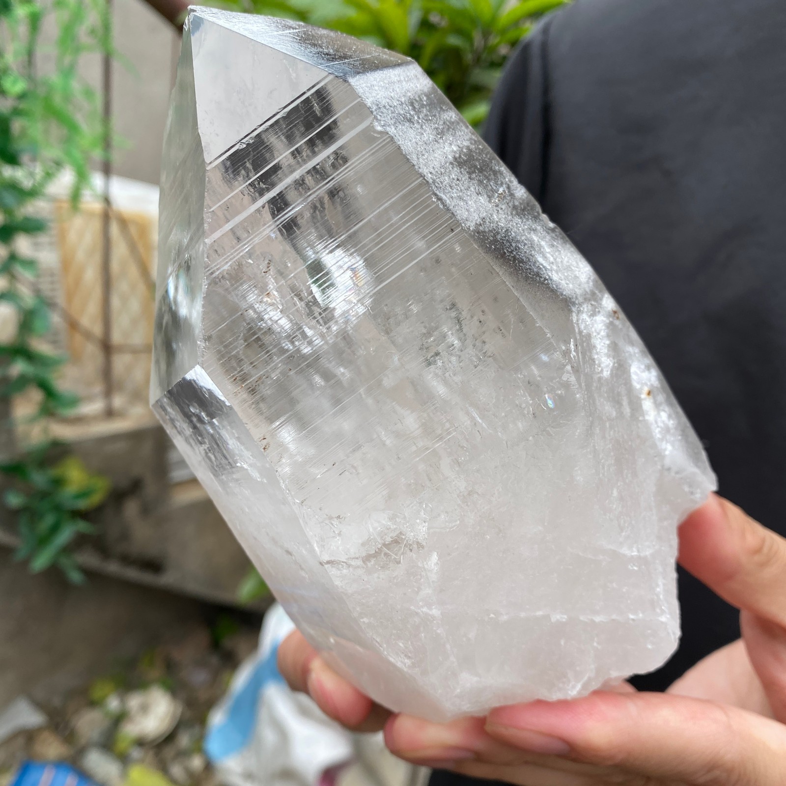 3.6lb Raw Natural Clear White Quartz Crystal Rough Healing Specimen