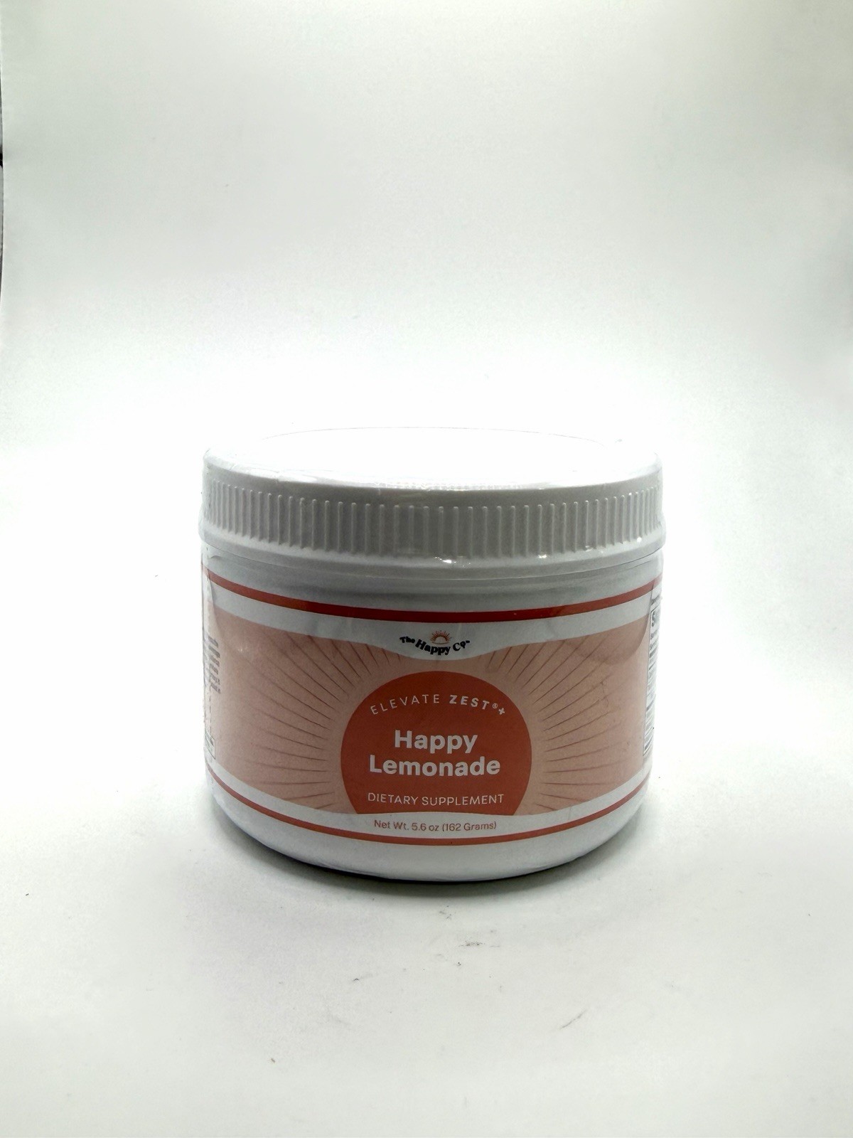 The Happy Co Elevate Zest Happy Lemonade Sealed Tub MFG: 1/2025