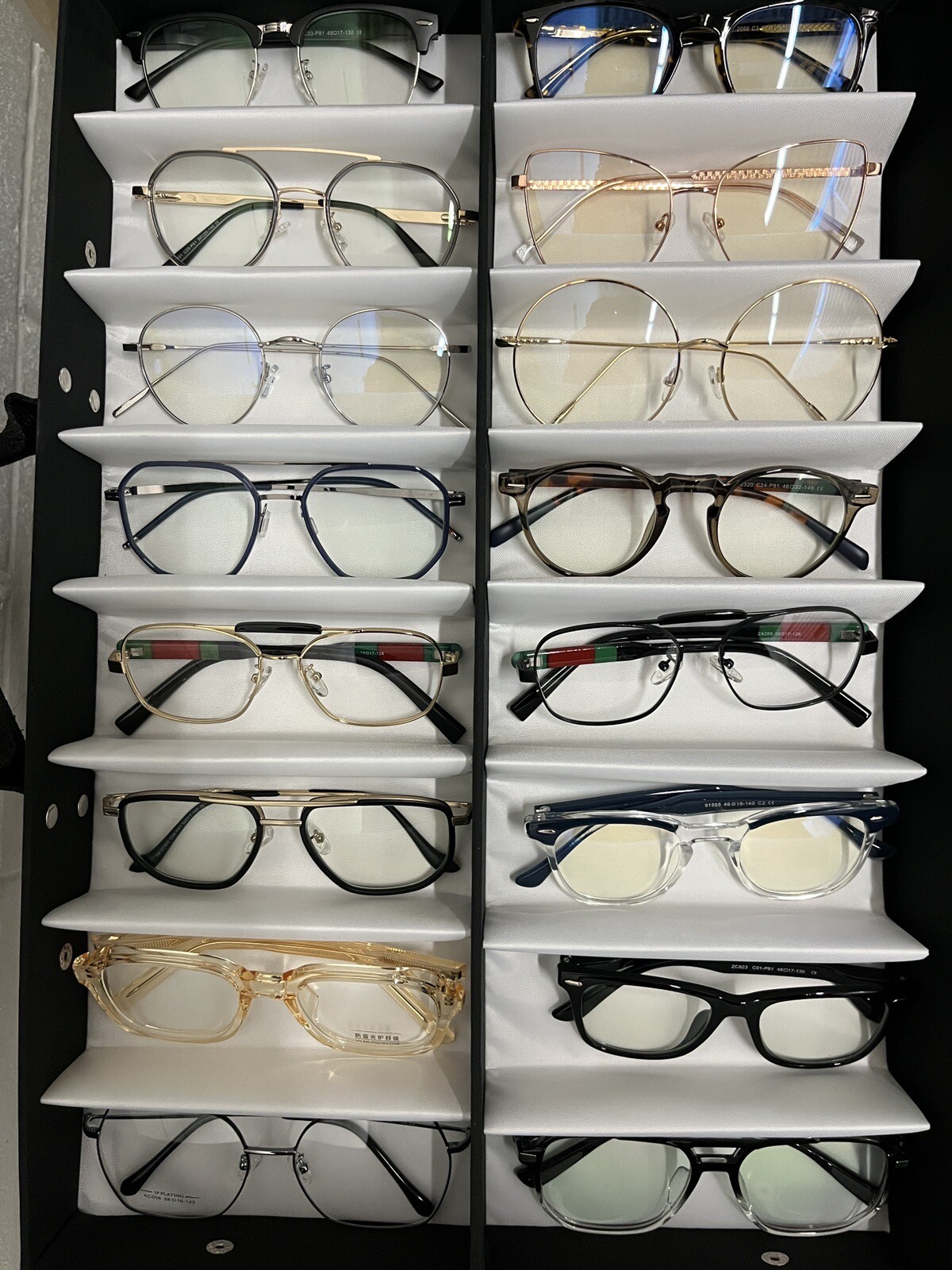 New Eyeglasses Artsy Fun Frames Lot 59 Pieces New Eyeglasses Artsy Fun Frames Lot 59 Pieces