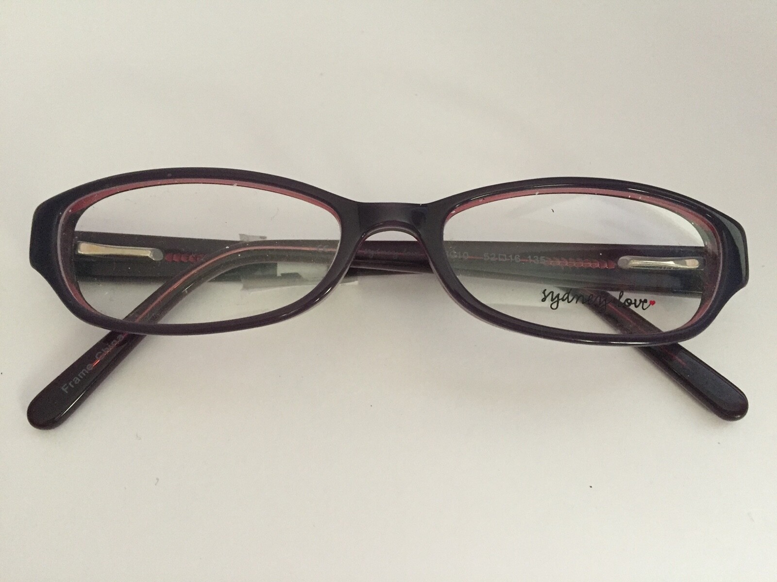 New Sydney Love Misty Eyeglasses Sparkly 52-16-135 Frames New Sydney Love Misty Eyeglasses Sparkly 52-16-135 Frames