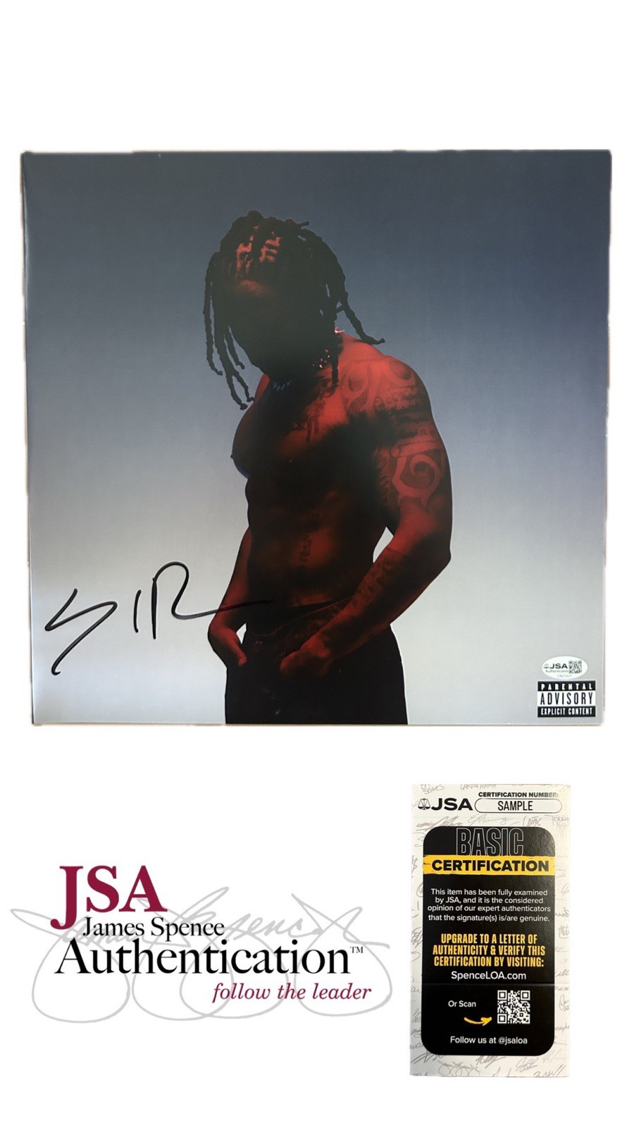 Sir “HEAVY” Autographed Signed Vinyl LP With JSA Authentication 