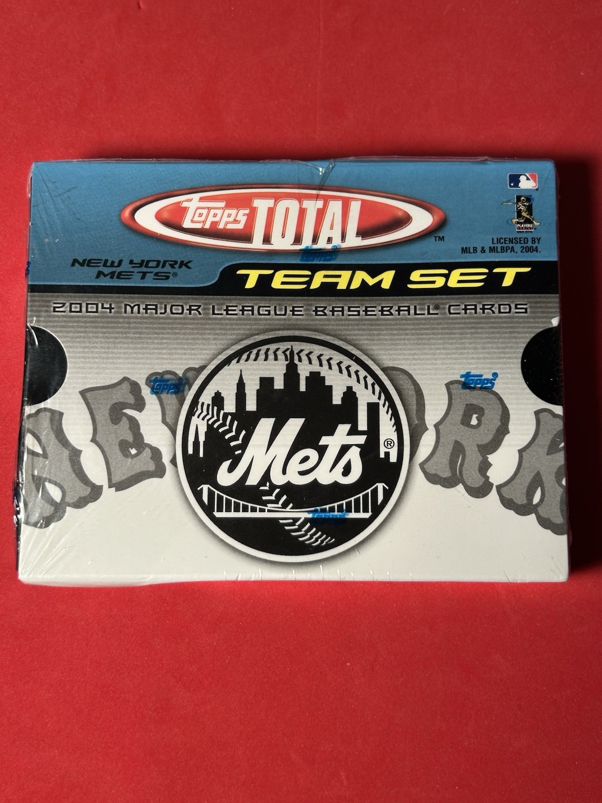 2004 Topps Total Team Set New York Mets Factory Sealed: Piazza, Reyes, Glavine