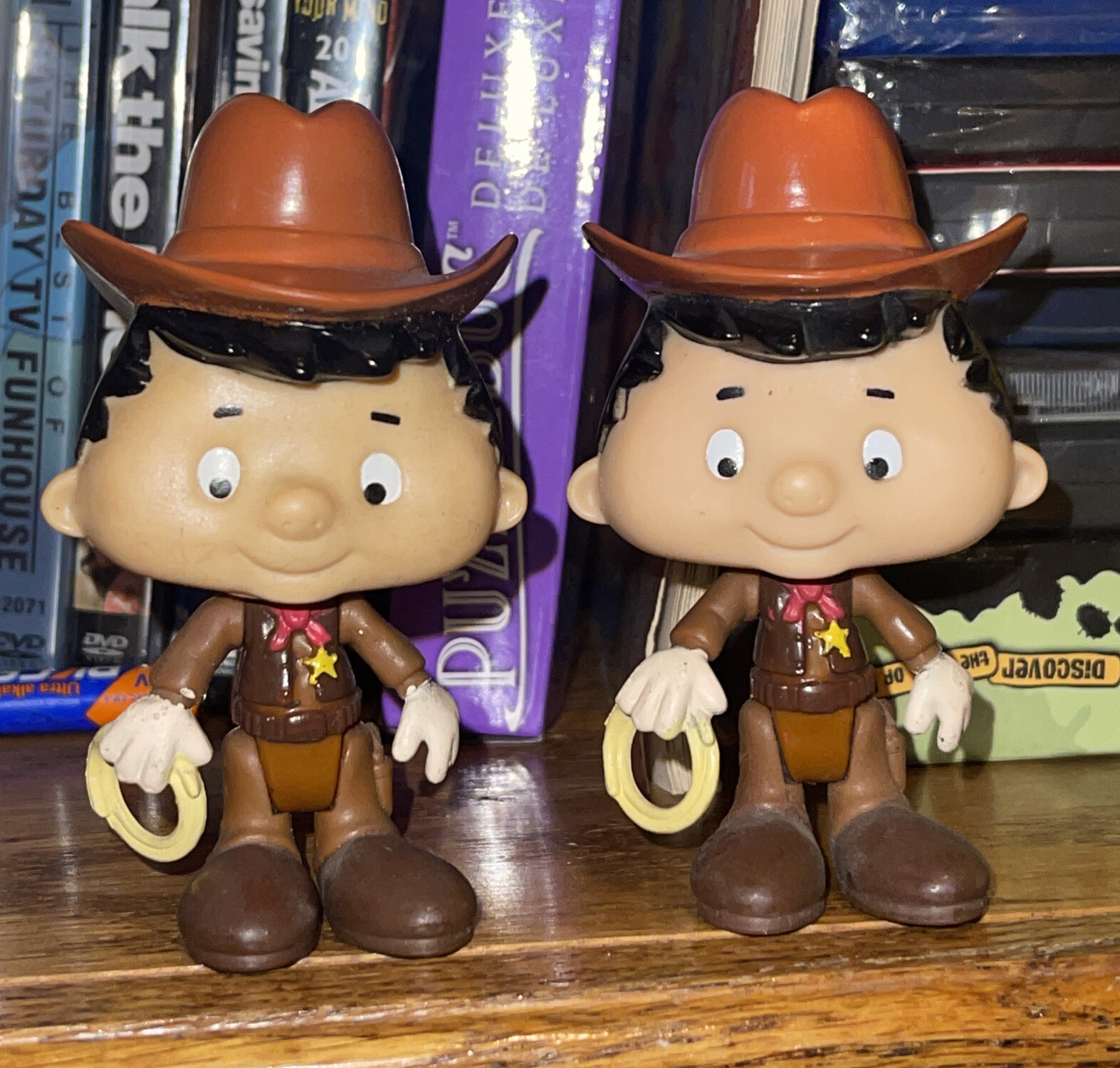 Vtg BOBBY\'S WORLD 1995 Subway Kids Meal 2 Action Figure Toys Fox Kids Cowboy 90s Vtg BOBBY\'S WORLD 1995 Subway Kids Meal 2 Action Figure Toys Fox Kids Cowboy 90s