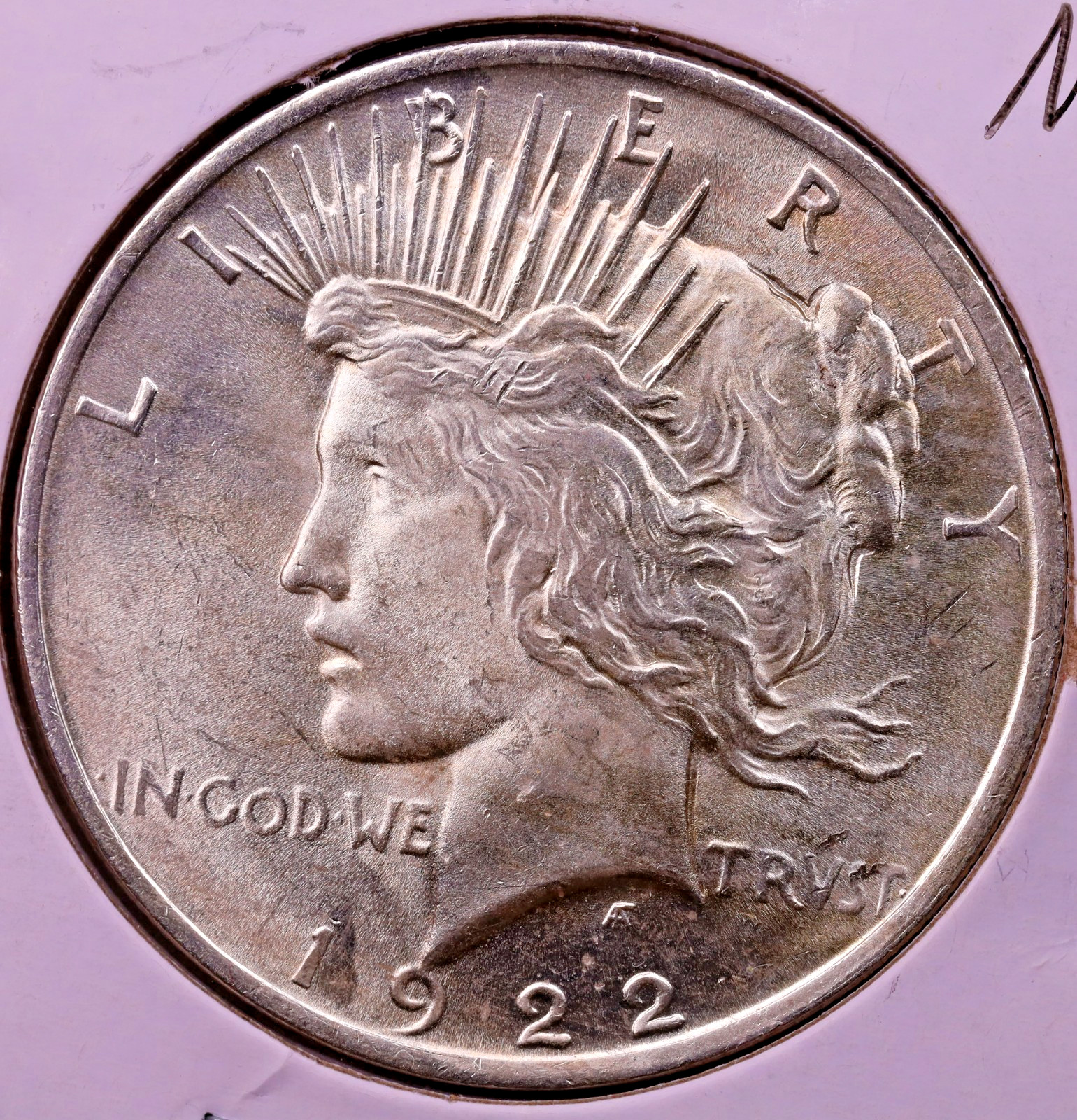 1922-P Peace Dollar Choice BU+ ***RARE ORIGINAL COIN***