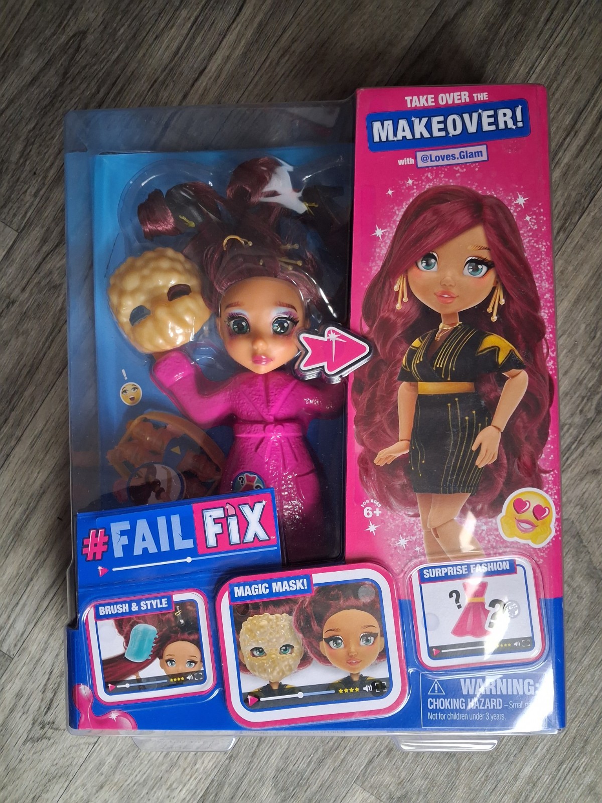 FAILFIX Take Over The Makeover DOLL @LOVES.GLAM Surprise Fashion Toy FAILFIX Take Over The Makeover DOLL @LOVES.GLAM Surprise Fashion Toy