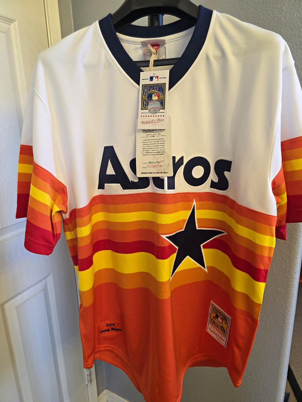 Fanatics Craig Biggio Signed Cooperstown Jersey