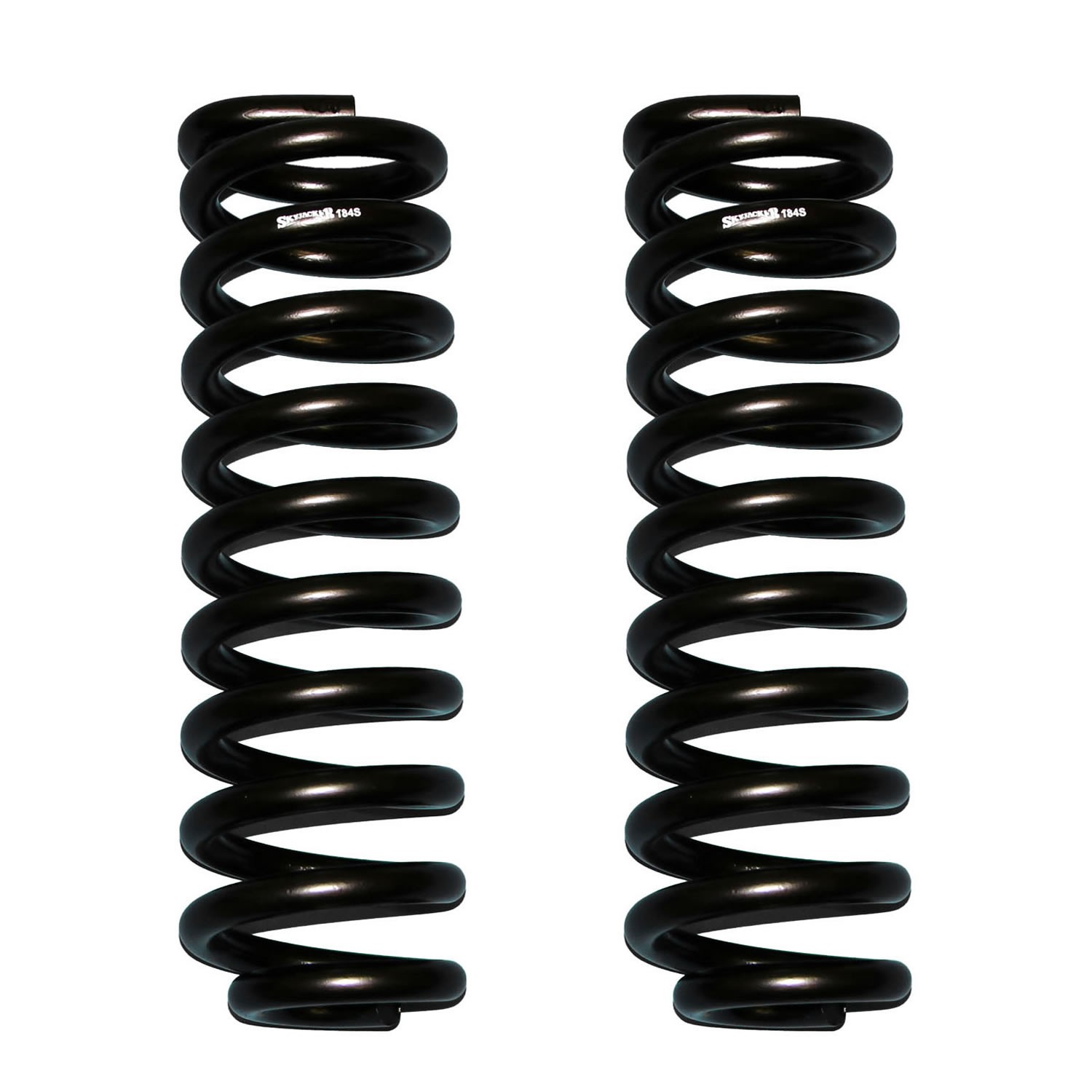 Skyjacker for Softride Coil Spring Set Of 2 Front w/4 Inch Lift Black 80-96 Ford