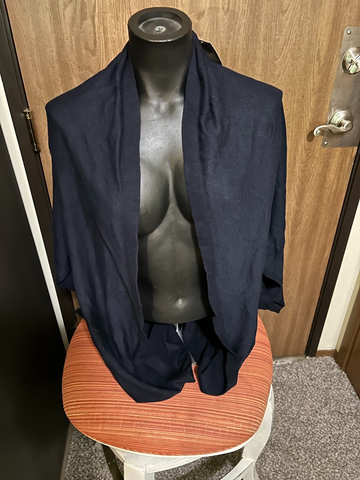 NWT J.Jill Navy Top 3/4 Sleeve One Size Retails For $59 NWT J.Jill Navy Top 3/4 Sleeve One Size Retails For $59