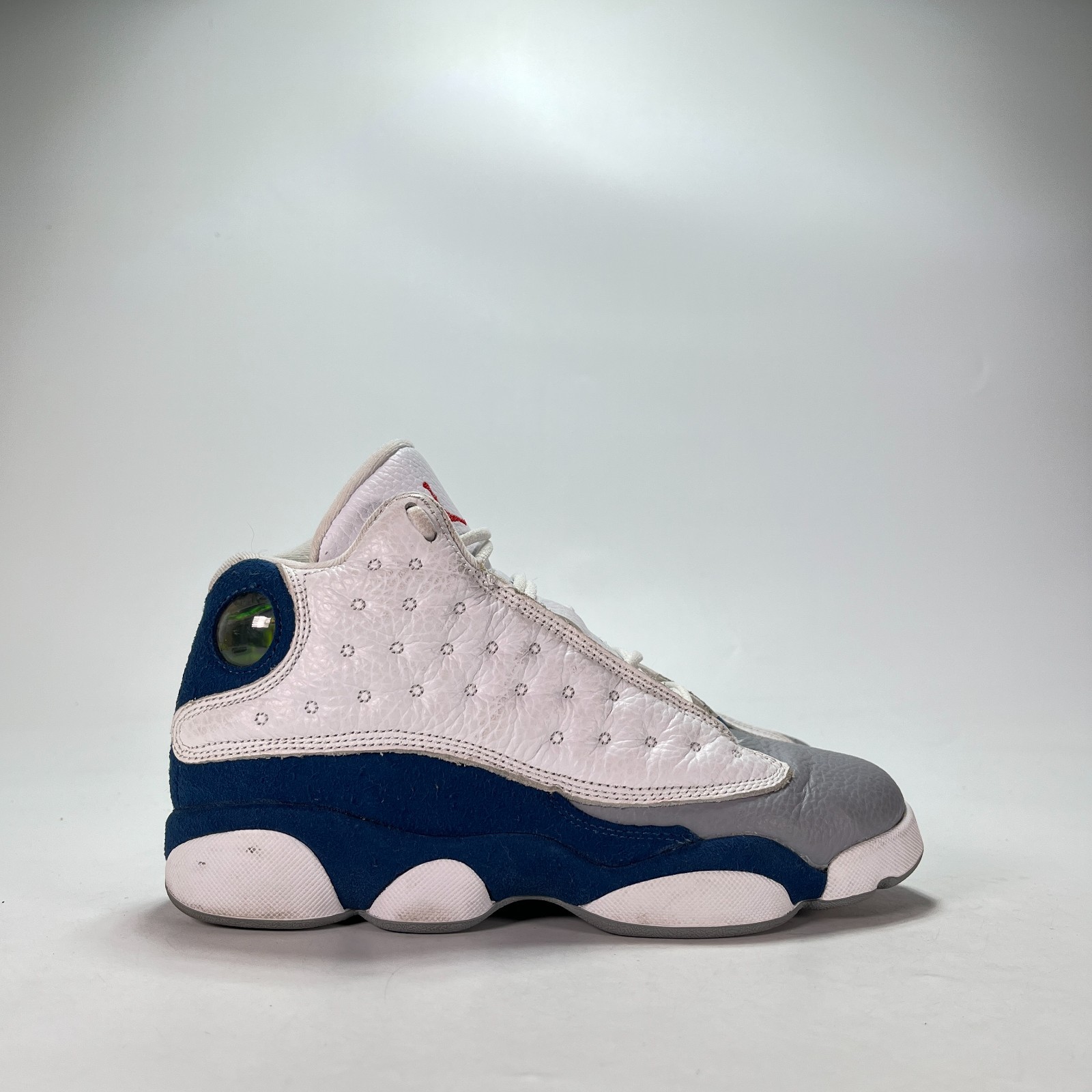 Air Jordan 13 Retro White Blue Basketball Sneakers DJ3003-164 Youth Size 5Y