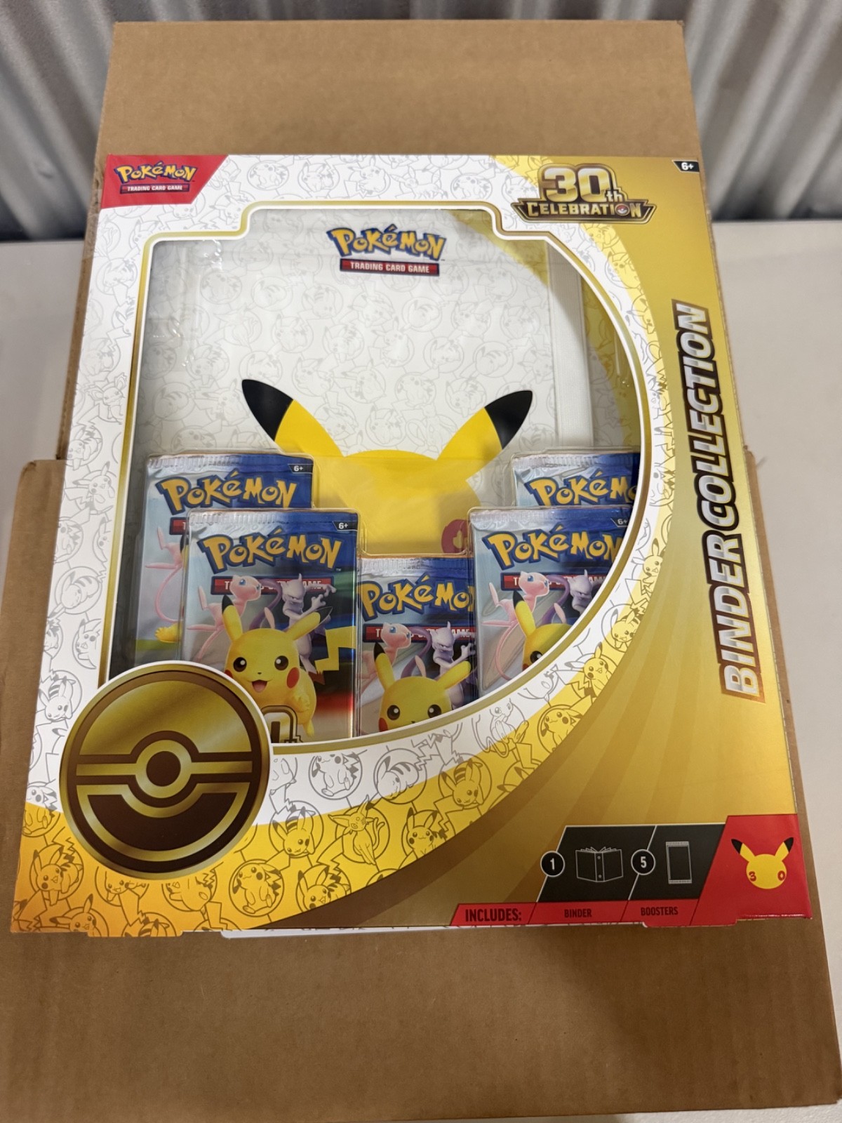 Pokémon TCG 30th Celebration Binder Collection box IN HAND