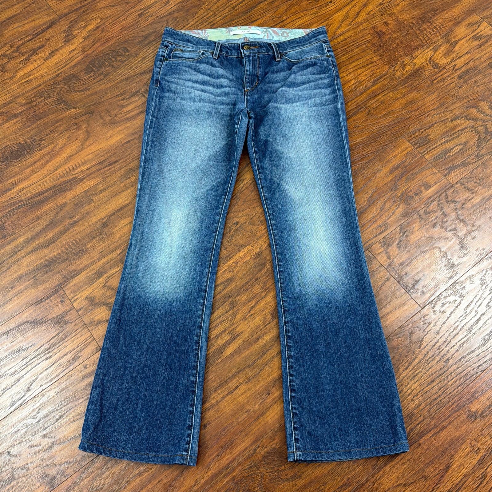 Joes Jeans Women 28 Boot Cut Low Rise Medium Wash Provocateur Stretch 30x29