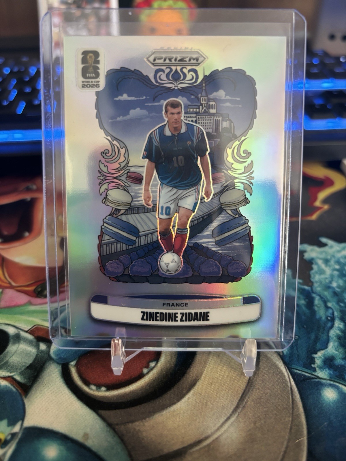 2026 Panini Prizm FIFA World Cup - Zinedine Zidane National Landmarks Case Hit