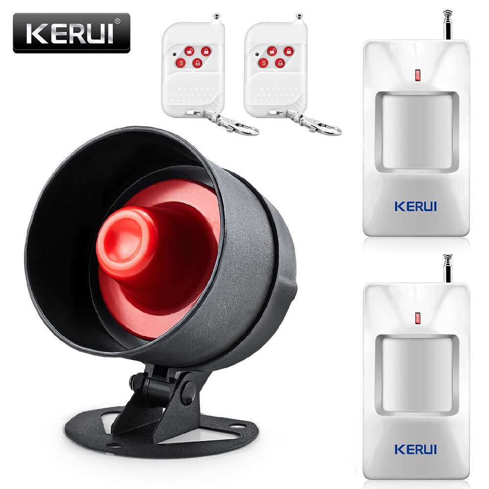 KERUI Wireless Alarm System House Home Burglar Siren Alert Security Door Sensor
